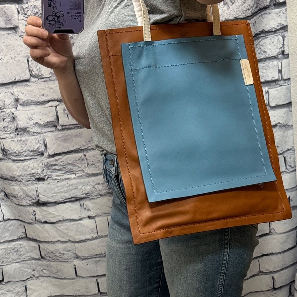 * SPRING VIBE 🍀 3.1 Phillip Lim Cream and Brown Tote - Picture 8 of 15